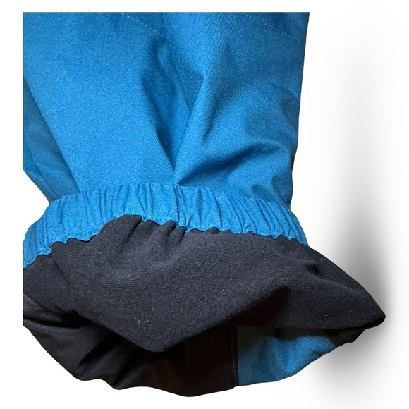 Nomadika Oversize Snowboard Ski Pants Blue Cargo XL Built-in Belt Zipper Vents - Picture 9 of 12